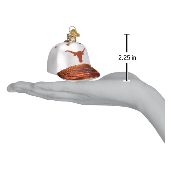 Texas Baseball Cap Ornament - #themonogram manor #
