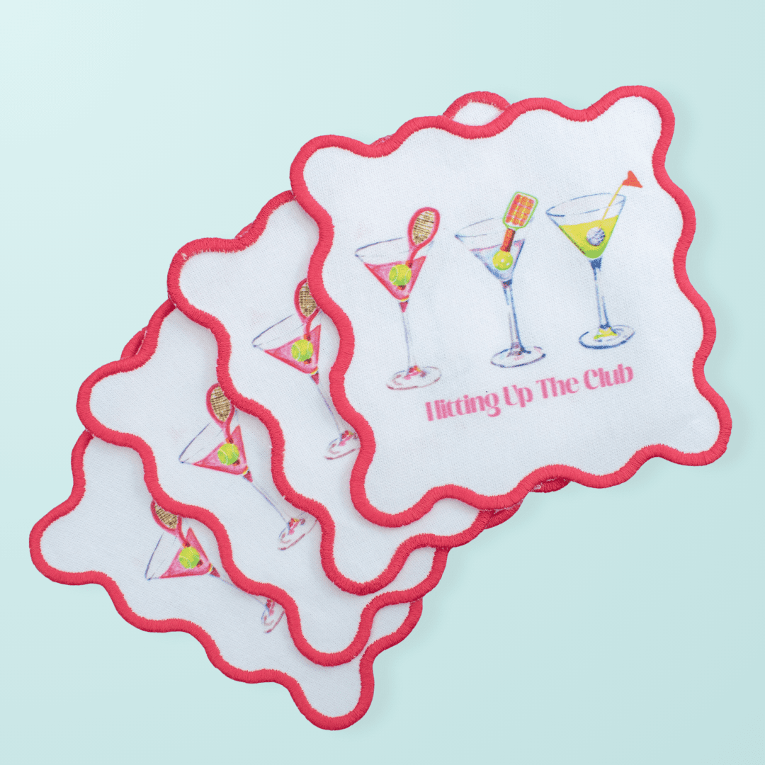 Country Club Cocktails Napkins - themonogram manor