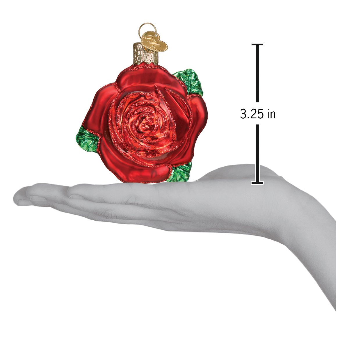 Red Rose Ornament - themonogram manor