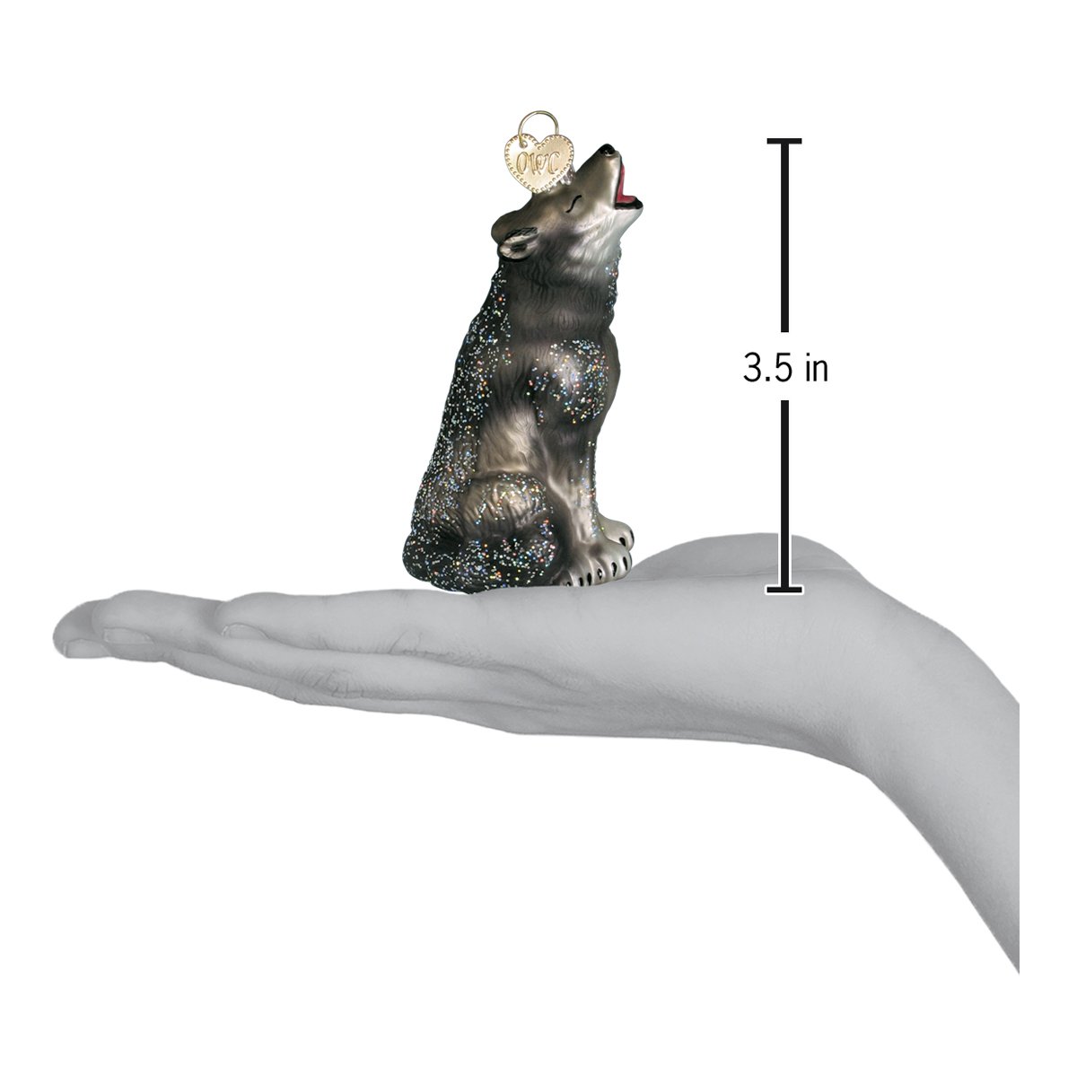 Howling Wolf Ornament - themonogram manor