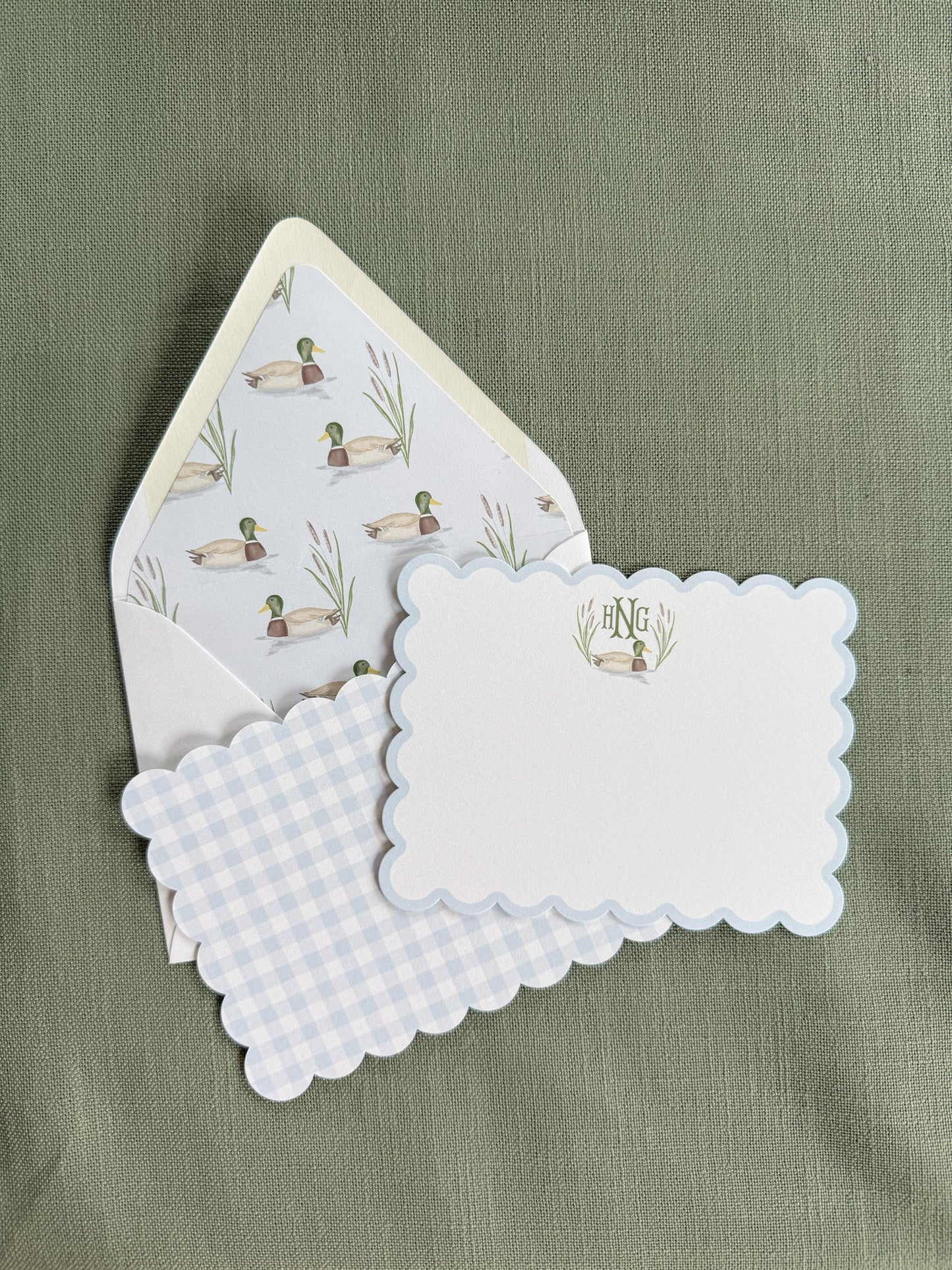 Mallard Duck Stationery - themonogram manor