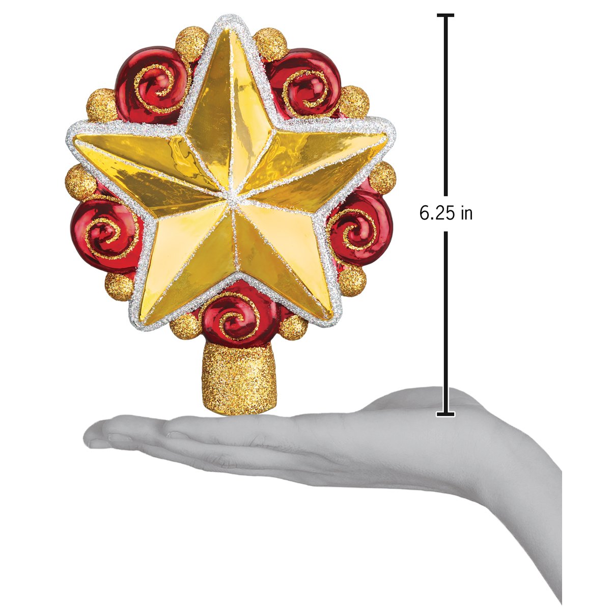 Swirly Star Tree Top - #themonogram manor #