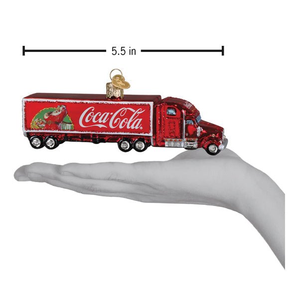 Coca-cola Christmas Truck Ornament - themonogram manor