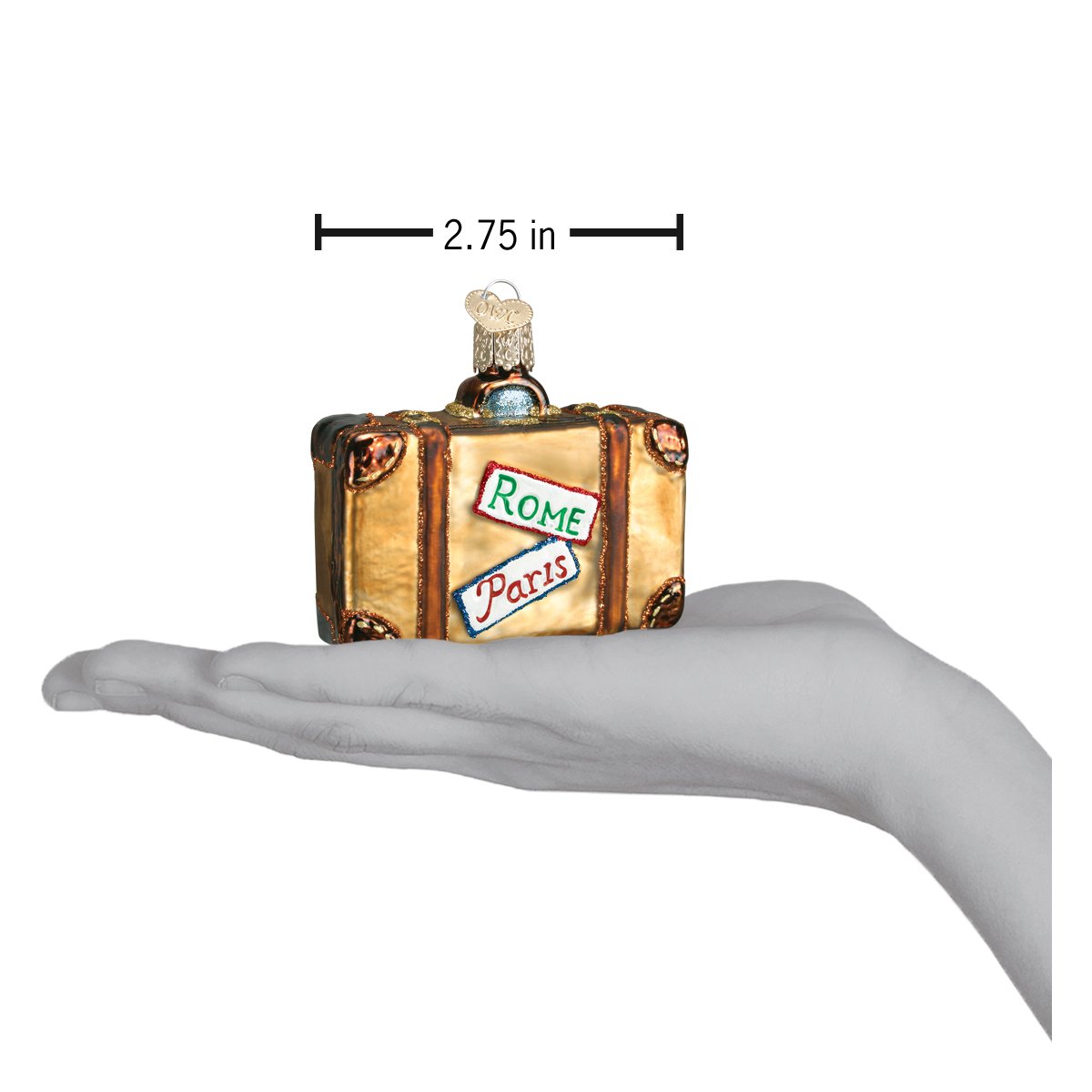 Suitcase Ornament - themonogram manor
