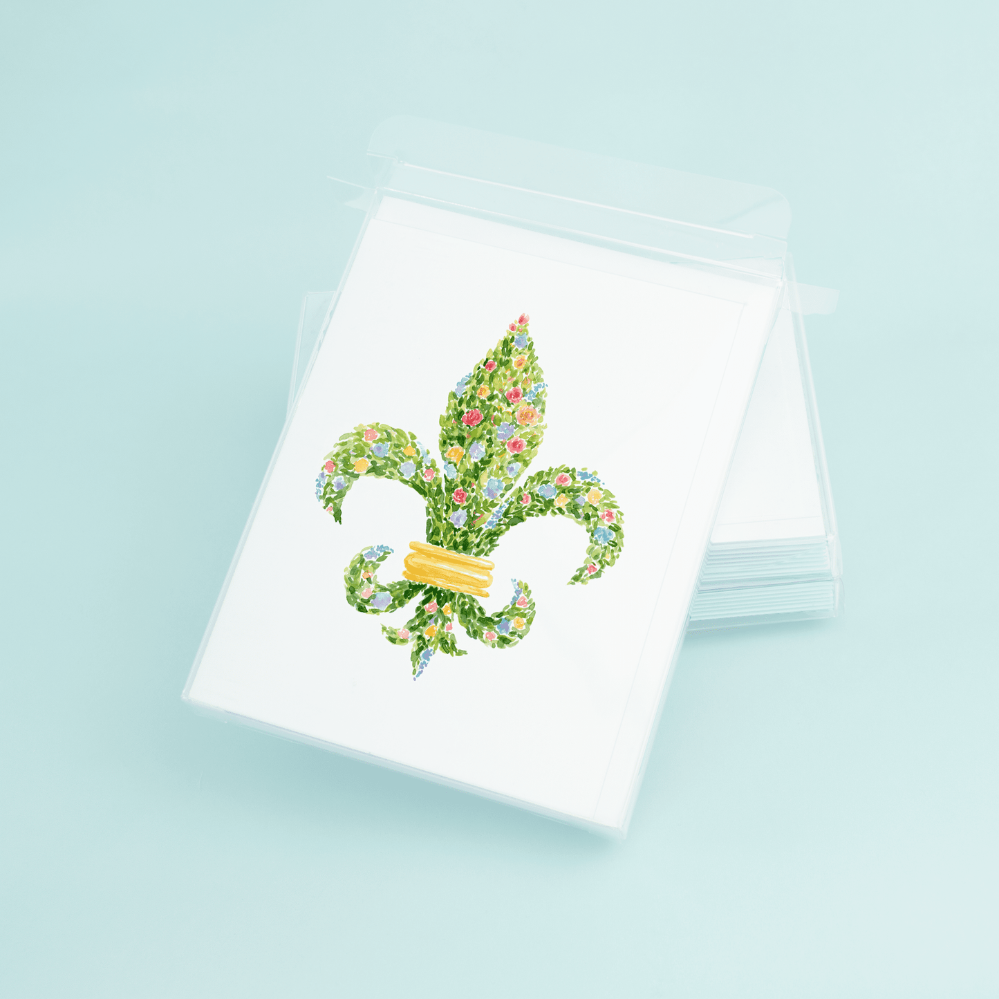 Floral Fleur De Lis - themonogram manor