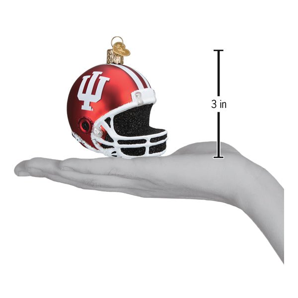 Indiana Football Helmet Ornament - themonogram manor