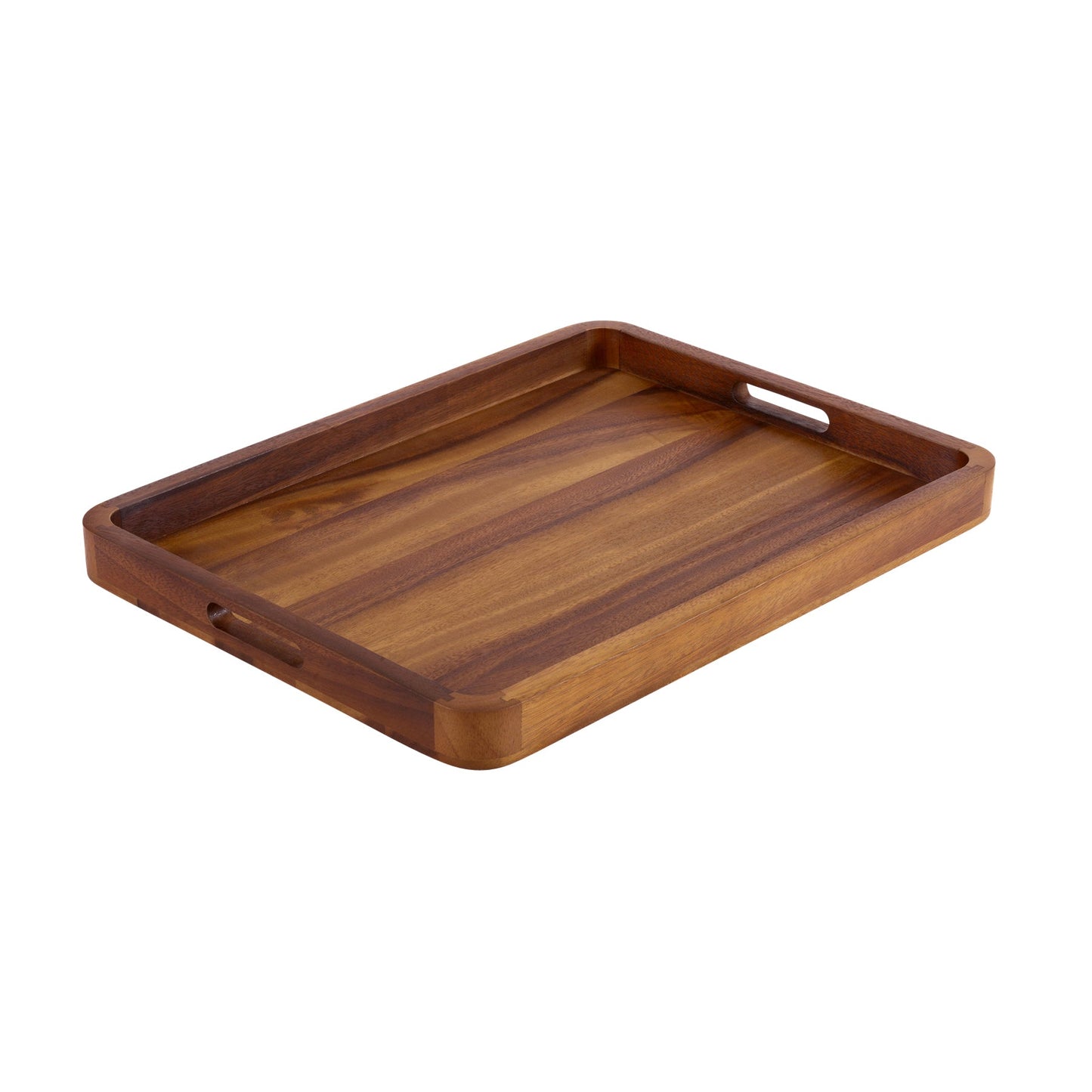 Large Rectangular Serving Tray - Solid Bottom - themonogram manor