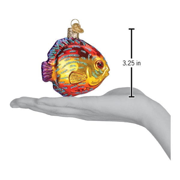 Discus Fish Ornament - #themonogram manor #