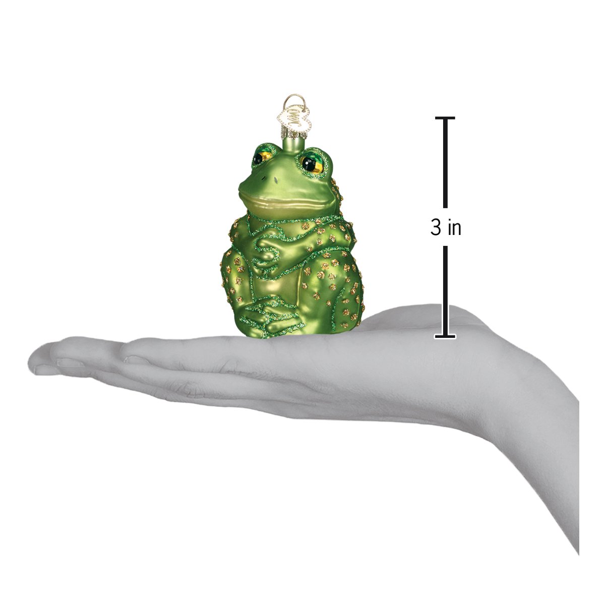 Sitting Frog Ornament - #themonogram manor #