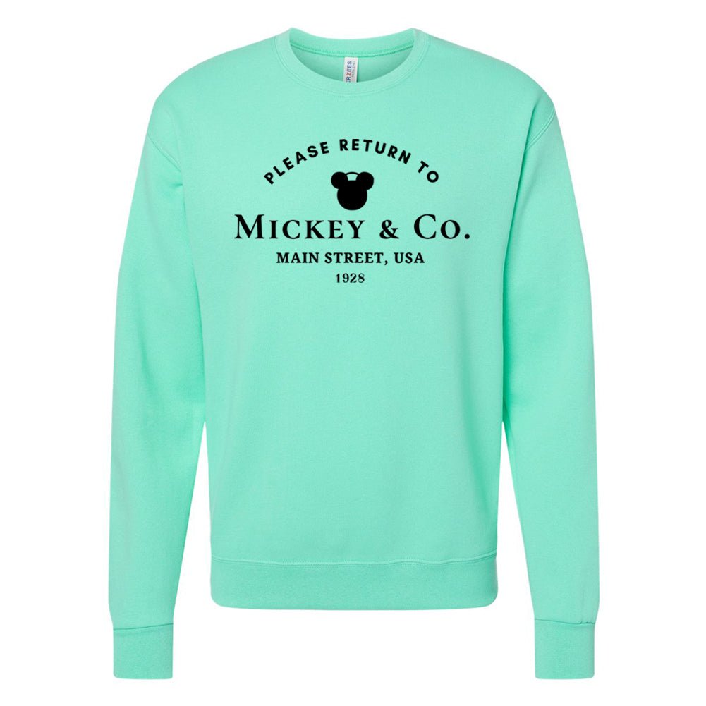 'Return To Mickey & Co.' Crewneck Sweatshirt - themonogram manor