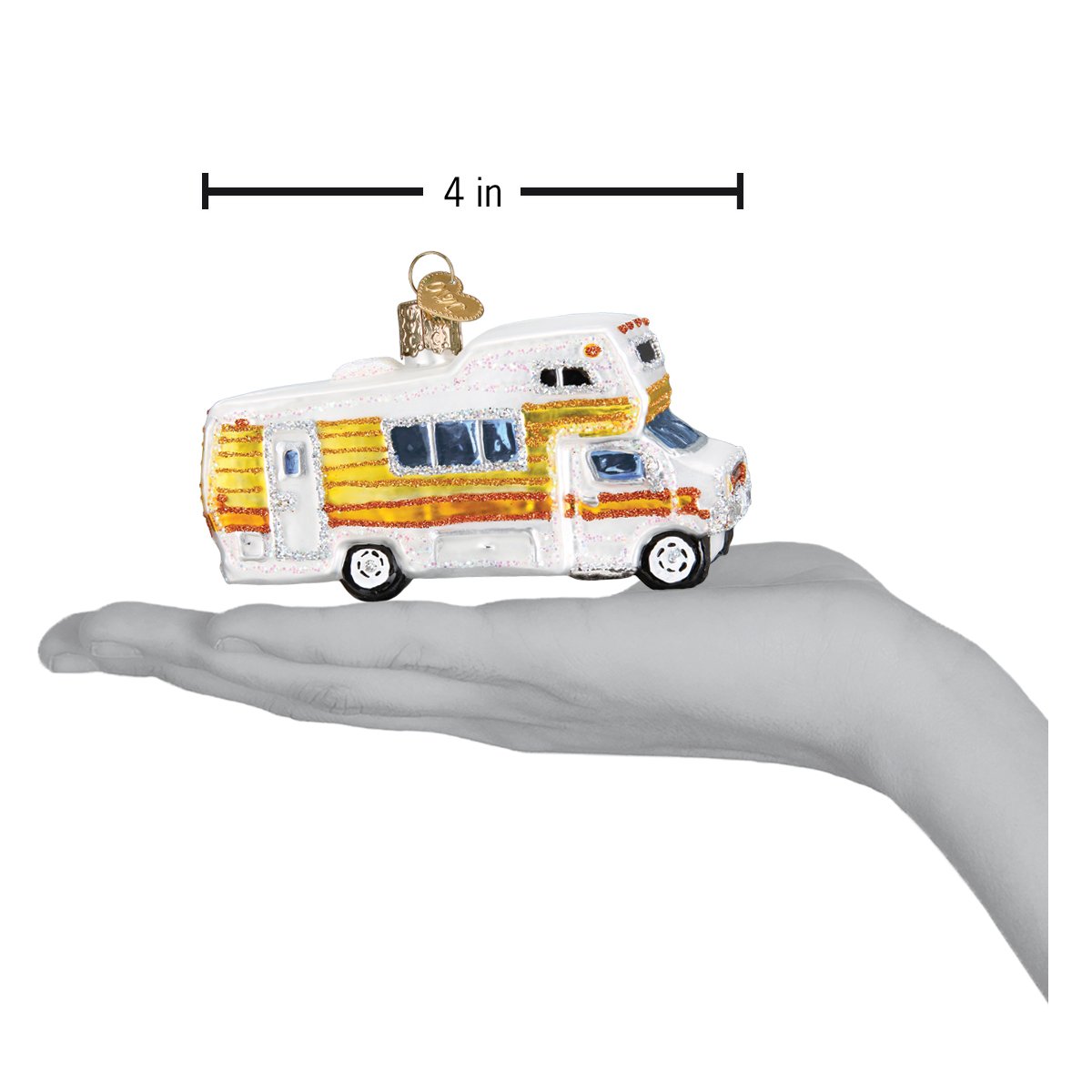Classic Motorhome Ornament - themonogram manor