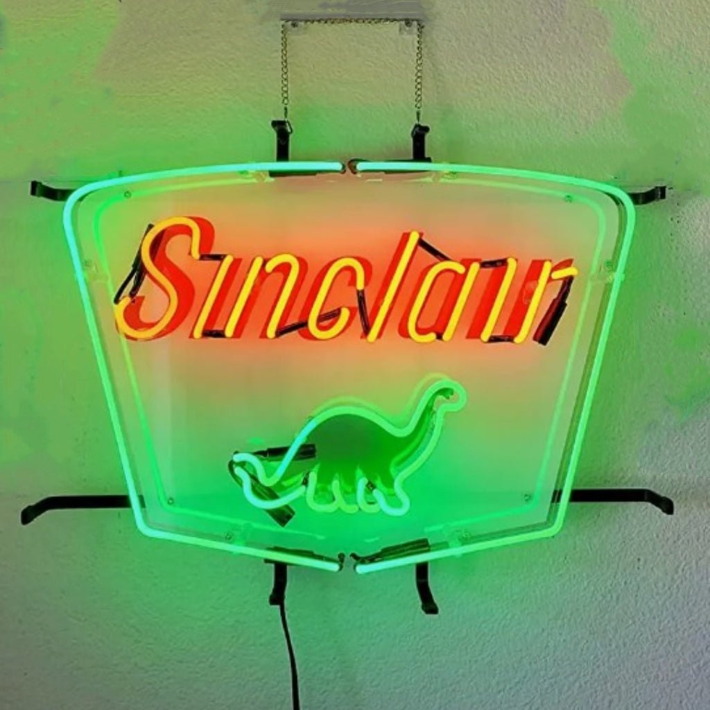 Sinclair Dino Gasoline Neon Signs Light - themonogram manor