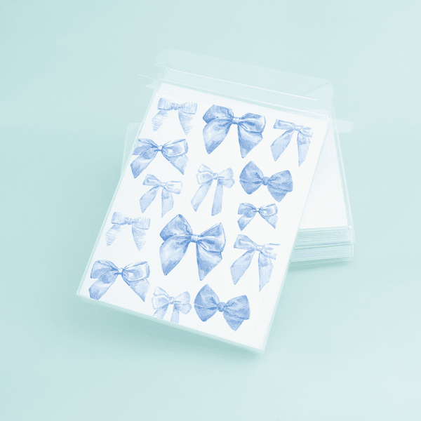 Blue Bows - themonogram manor