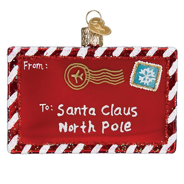 Letter To Santa Ornament - themonogram manor