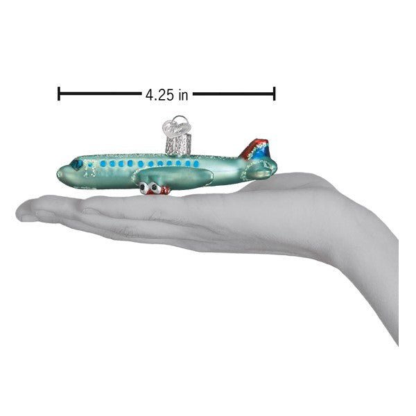 Passenger Plane Ornament - #themonogram manor #
