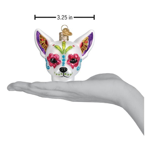 Dia De Los Muertos Dog Ornament - themonogram manor