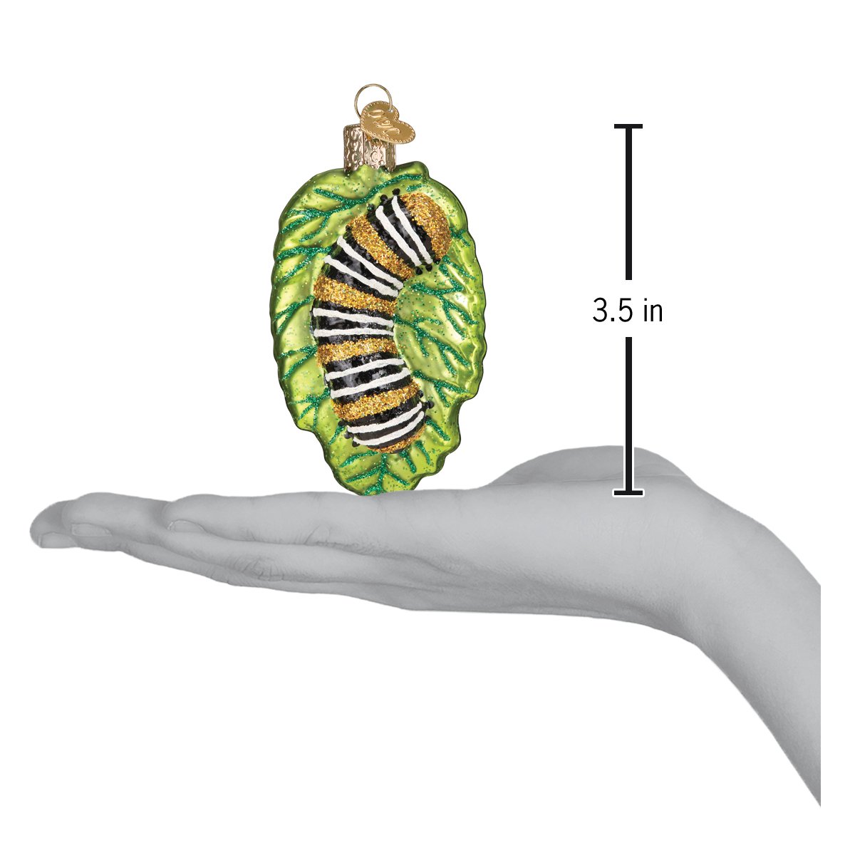 Fuzzy Caterpillar Ornament - themonogram manor