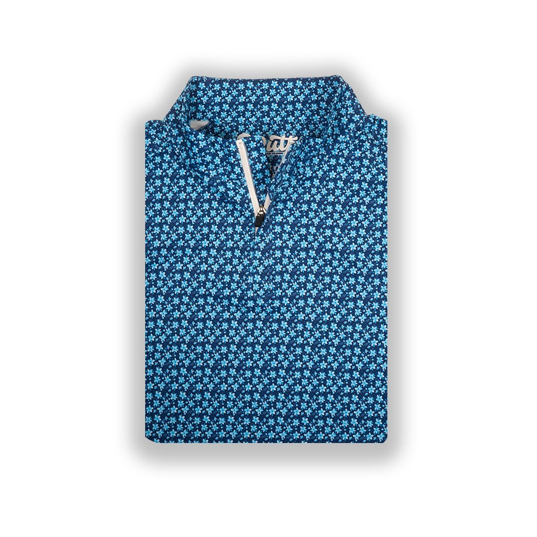 Floral Club Men's Q - Zip - themonogram manor