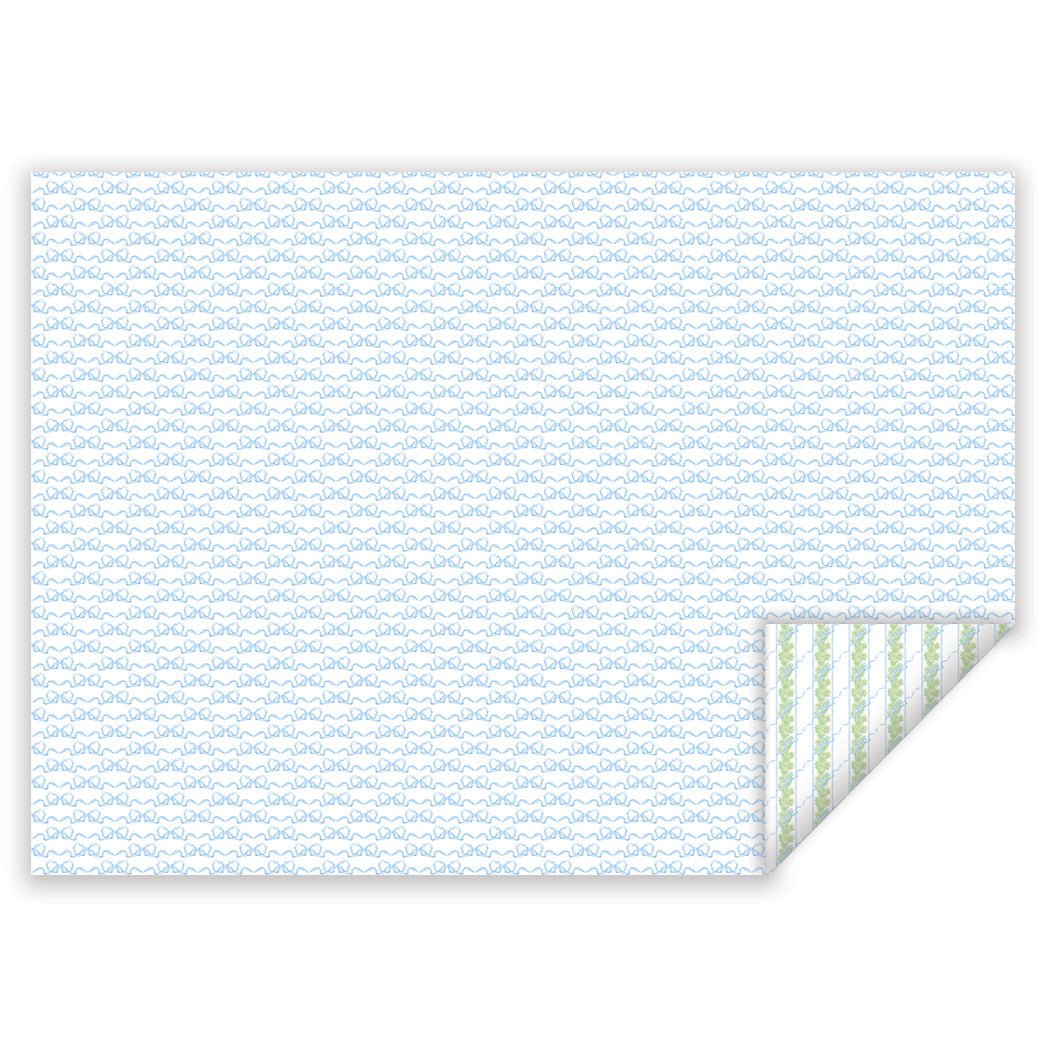 garland bows wrapping paper - themonogram manor