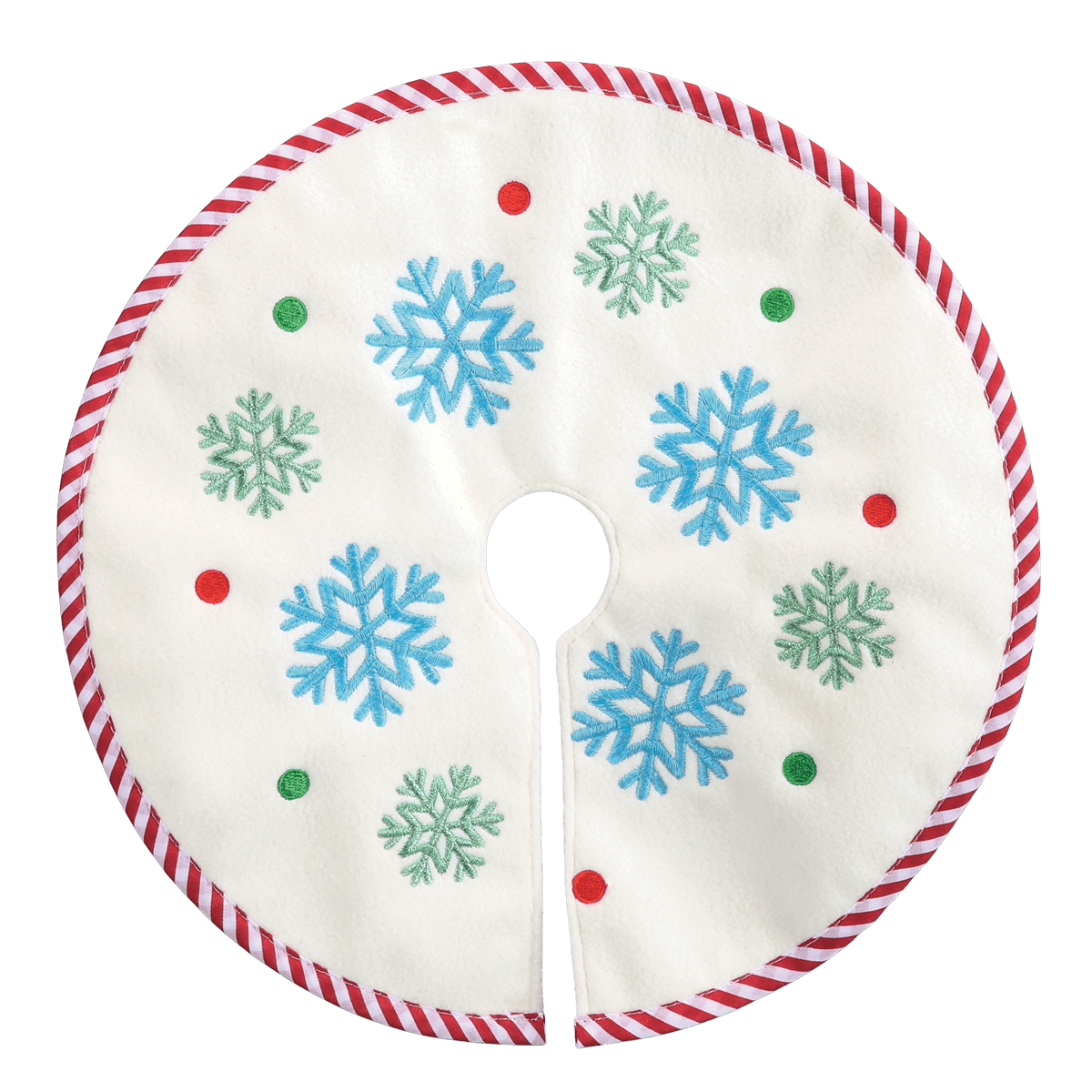 Mini Snowflake Tree Skirt - themonogram manor