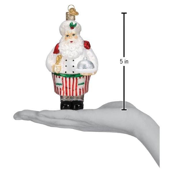 Chef Santa Ornament - themonogram manor