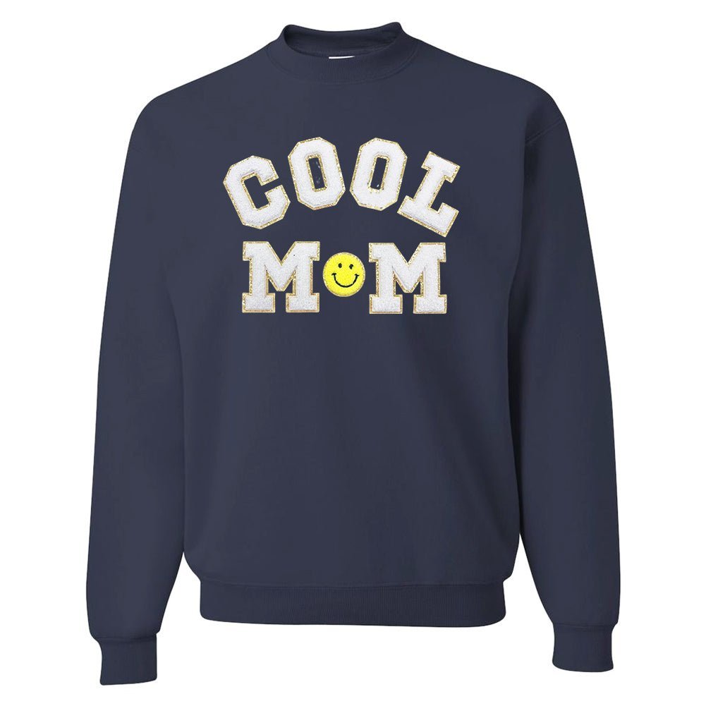Cool Mom Letter Patch Sweatshirt - themonogram manor