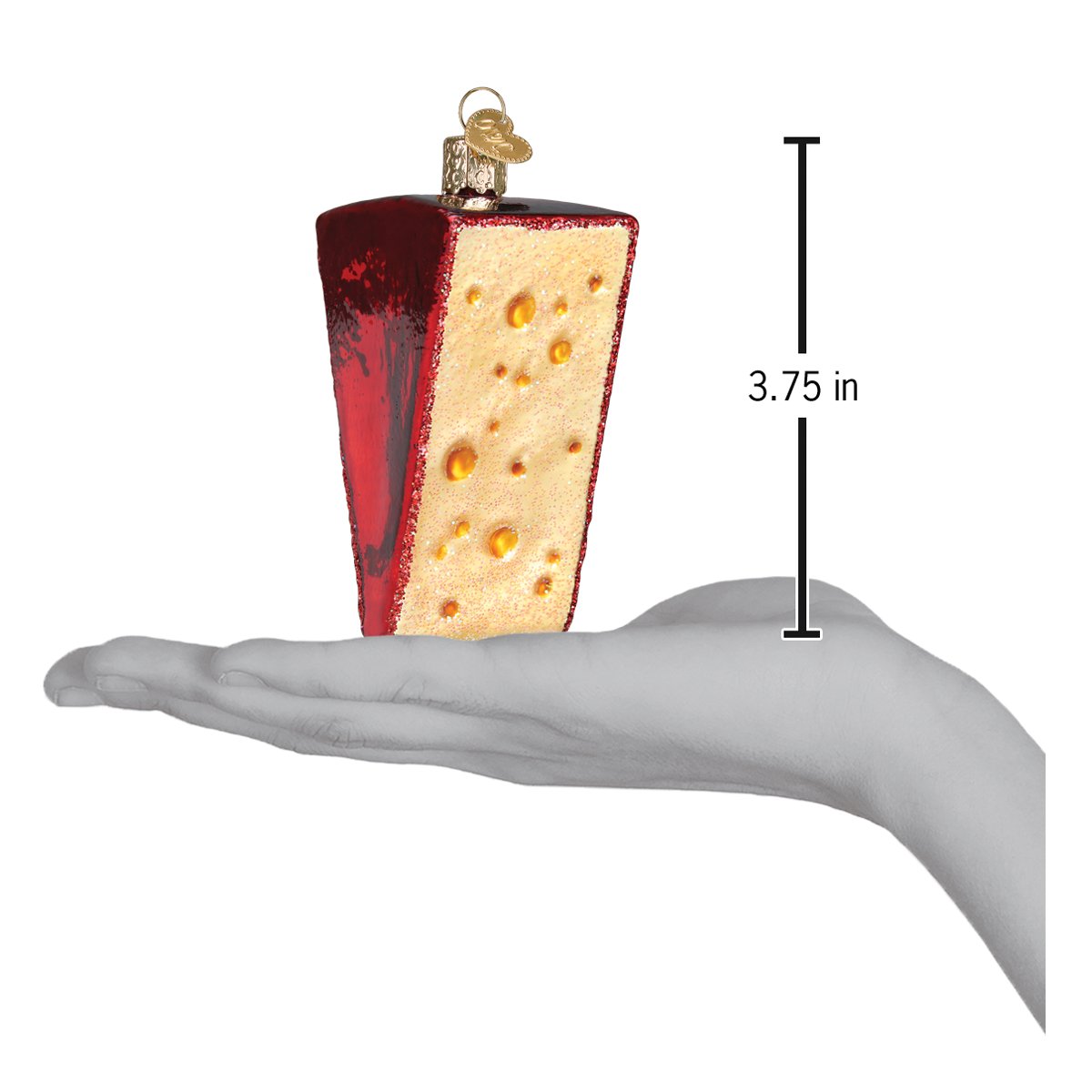 Cheese Wedge Ornament - themonogram manor