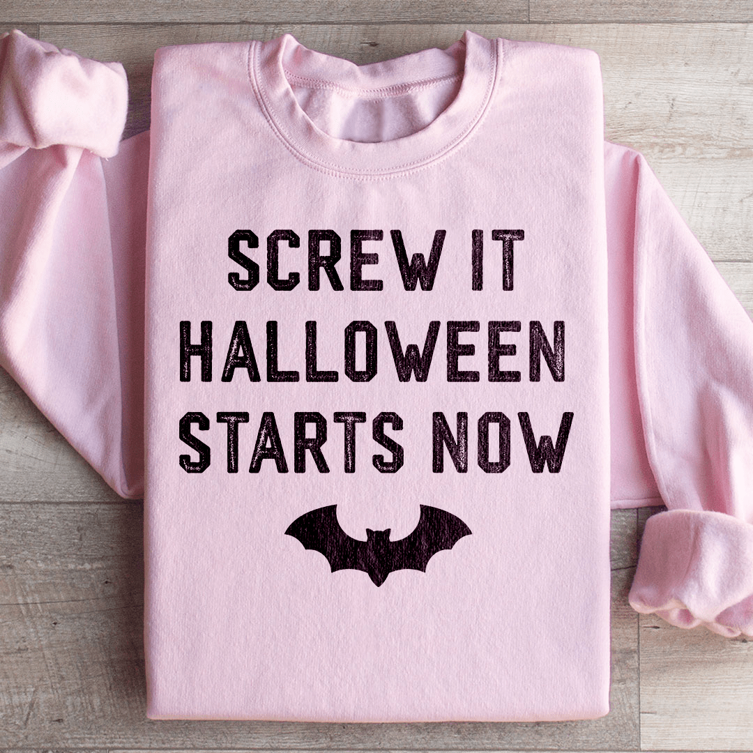 Screw It Halloween Starts Now - themonogram manor