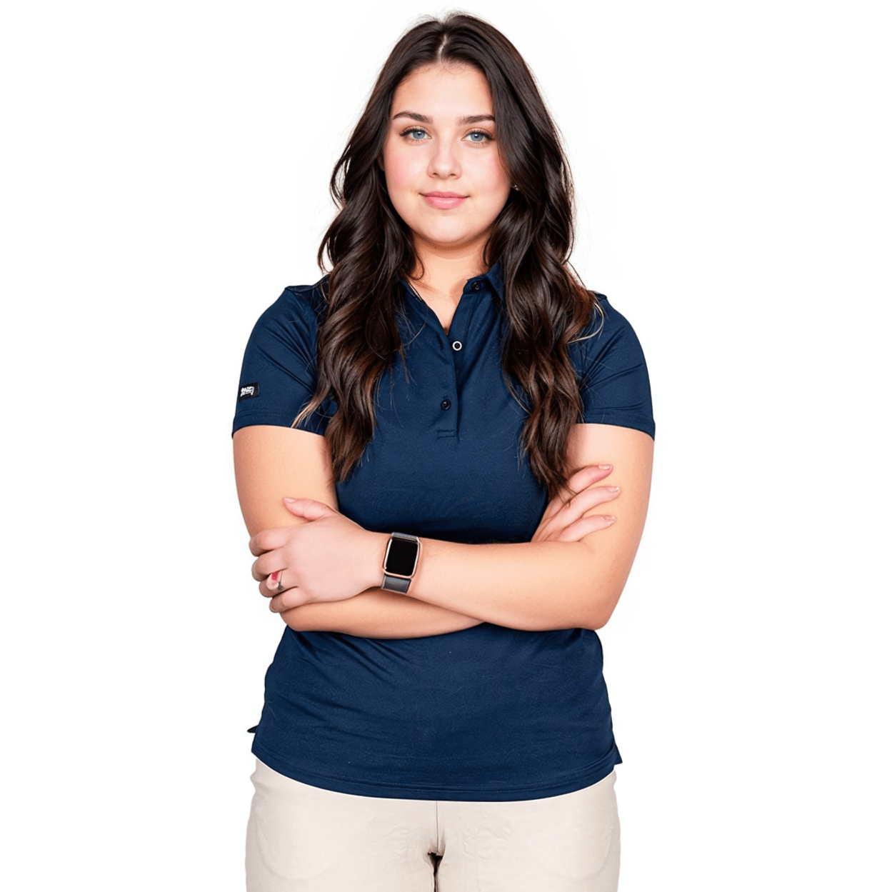 The Tips Womens Polo - themonogram manor
