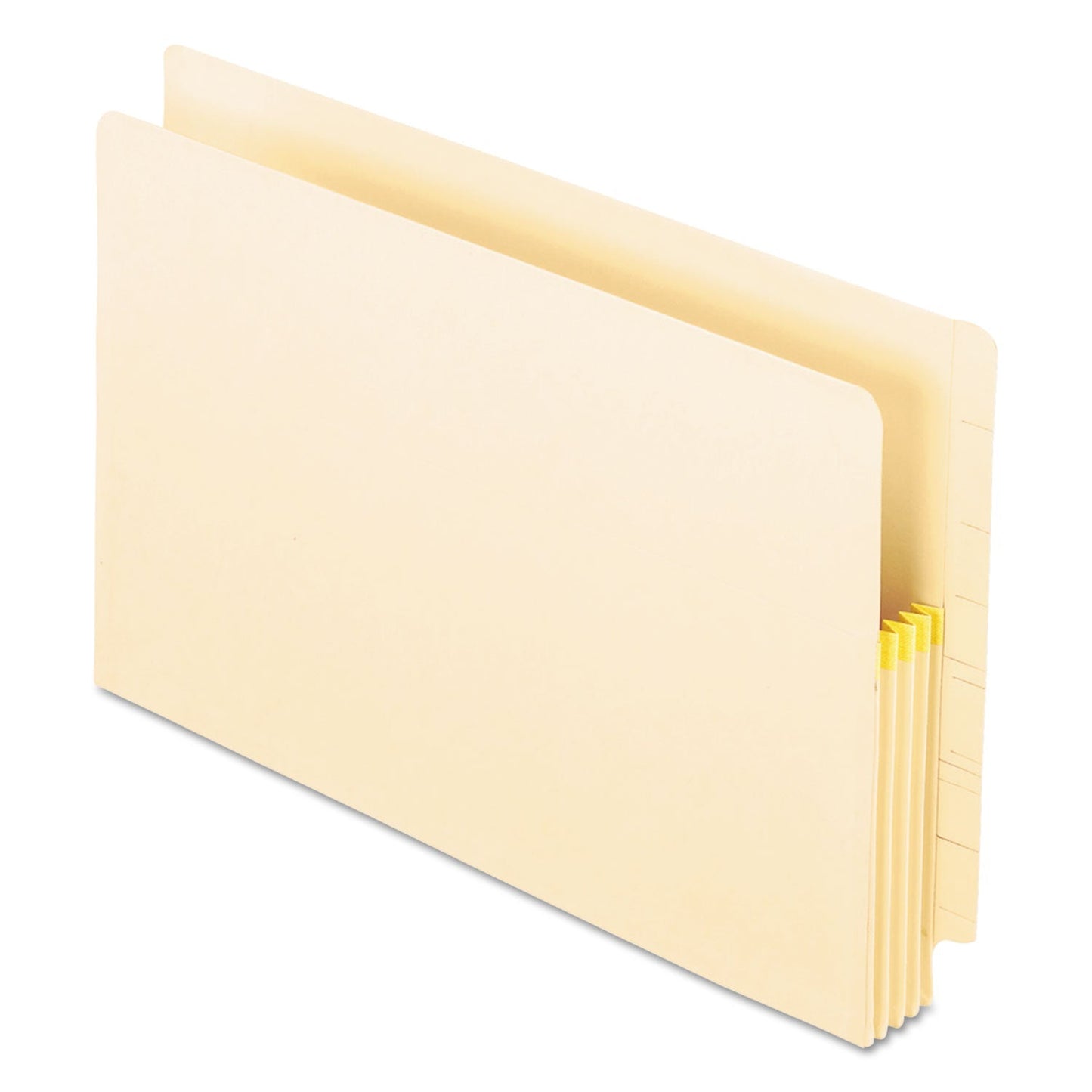 Pendaflex Manila Drop Front Shelf File Pockets with Rip - Proof - Tape Gusset Top, 3.5" Expansion, Legal Size, Manila, 25/Box - themonogram manor