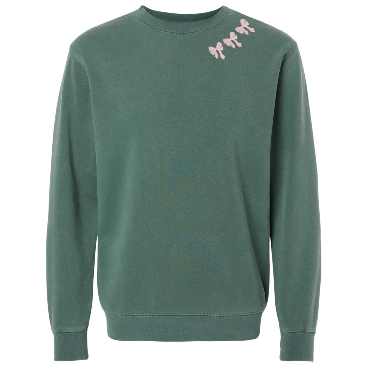 Embroidered 'Bow Collar' Cozy Crew - themonogram manor