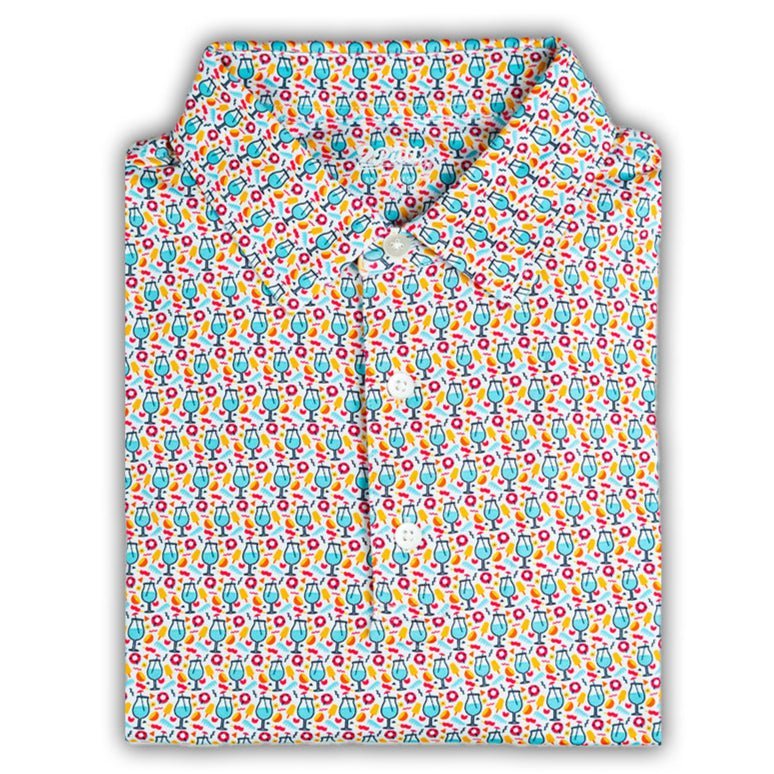 Summer Vibes Men's Polo - themonogram manor