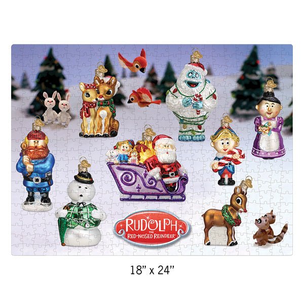 Rudolph The Red - Nosed Reindeer Puzzle - themonogram manor