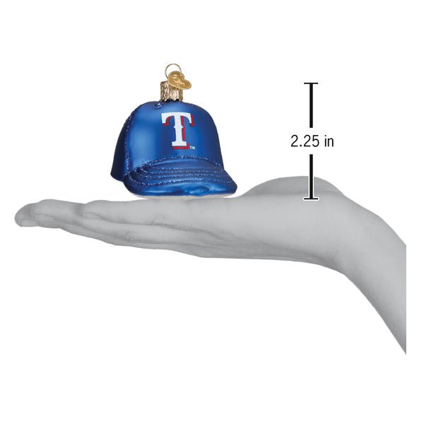 Rangers Baseball Cap Ornament - themonogram manor