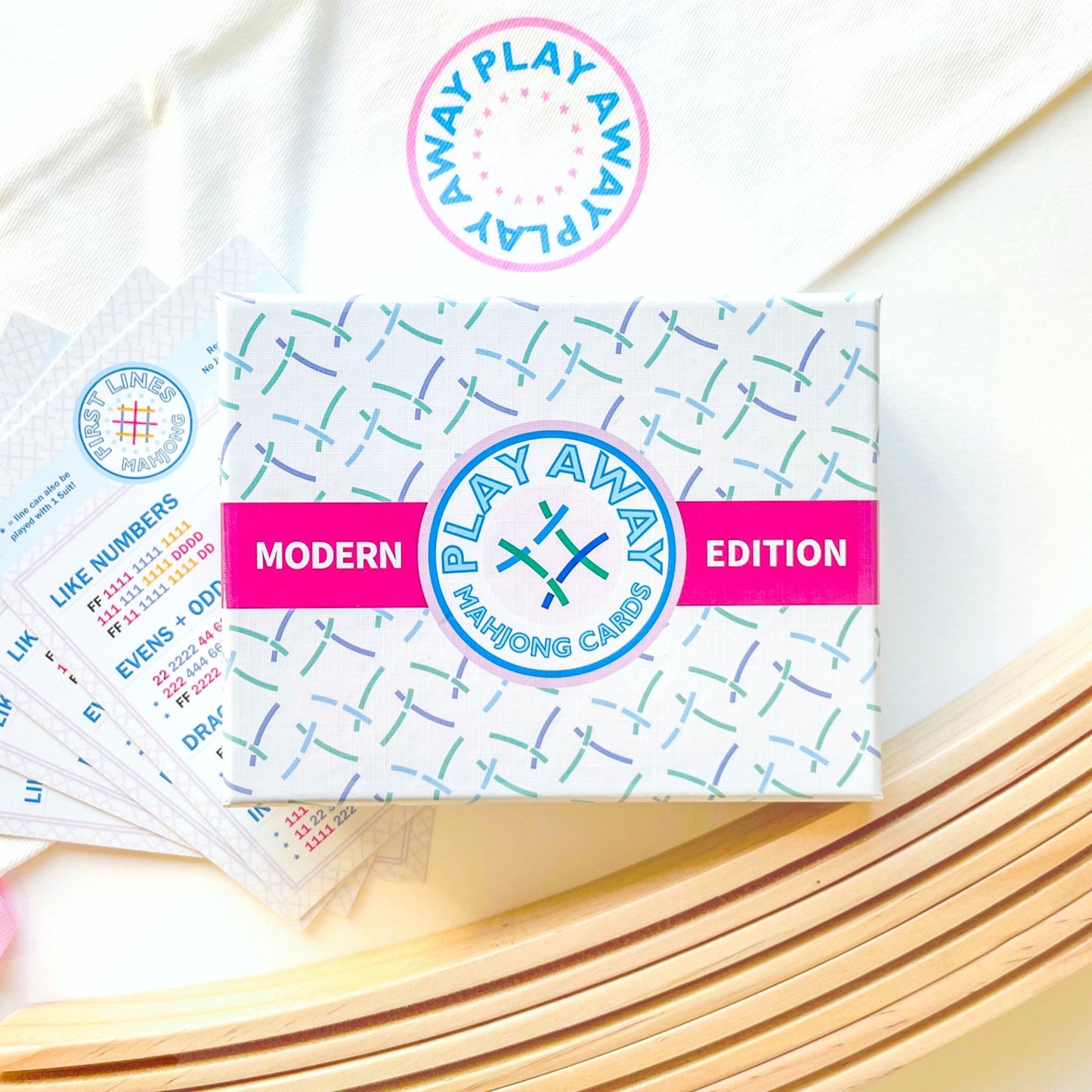 Play Away Mahjong Cards: Modern Edition - themonogram manor