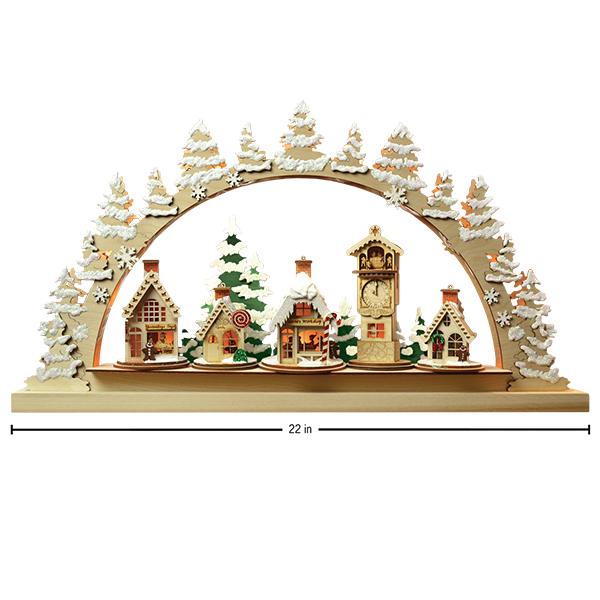 Schwibbogen Display - #themonogram manor #