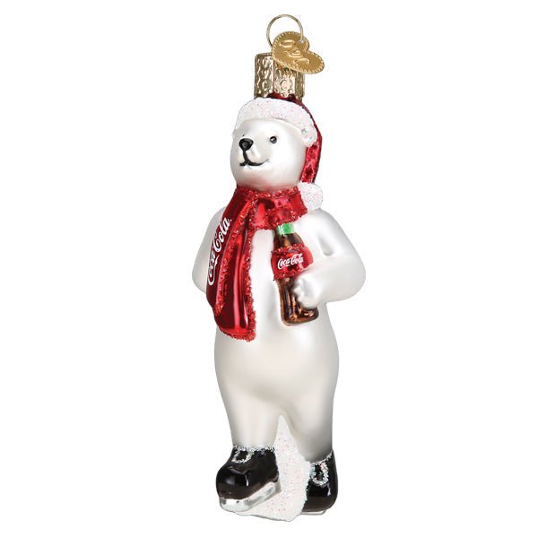Coca - Cola® Polar Bear Ornament Set - themonogram manor