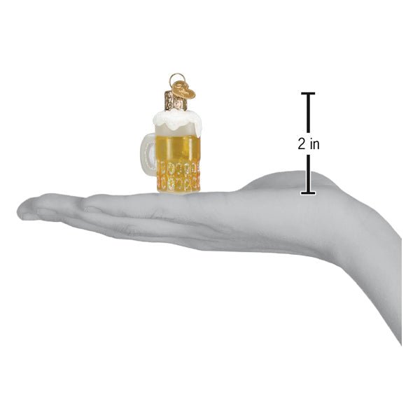 Mini Mug Of Beer Ornament - #themonogram manor #