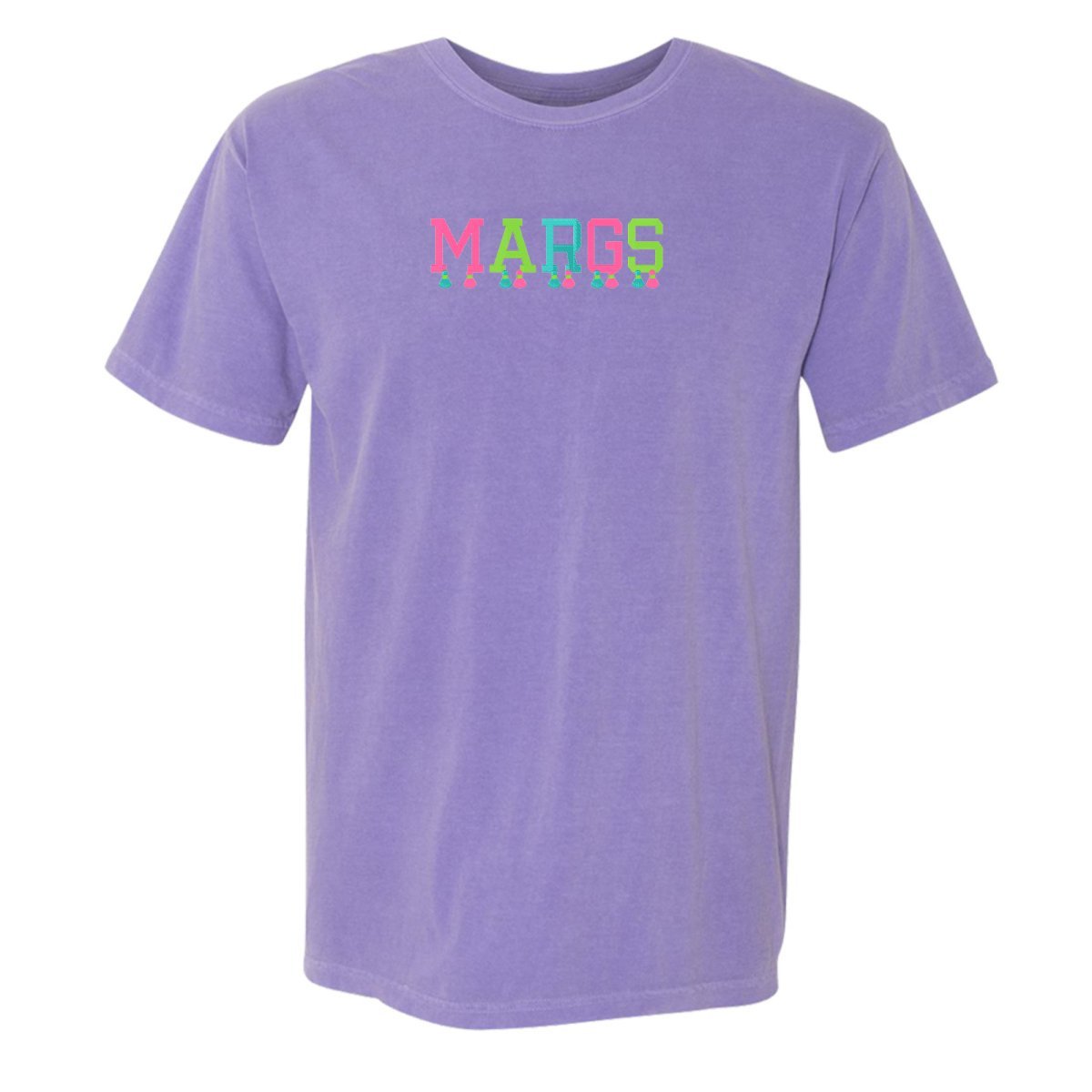 Embroidered Tasseled 'Margs' T-Shirt - themonogram manor
