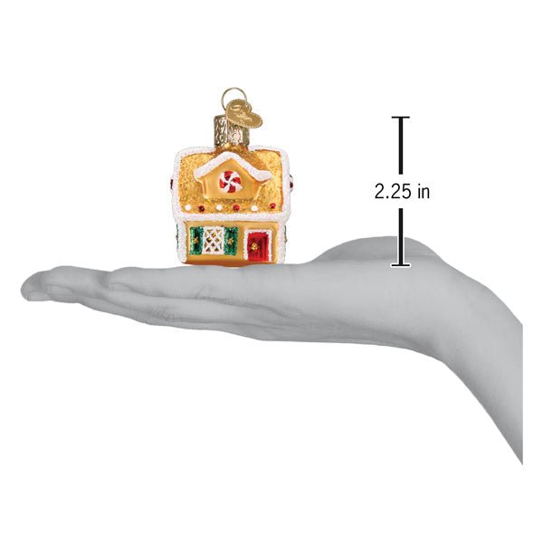 Mini Gingerbread House Ornament - themonogram manor