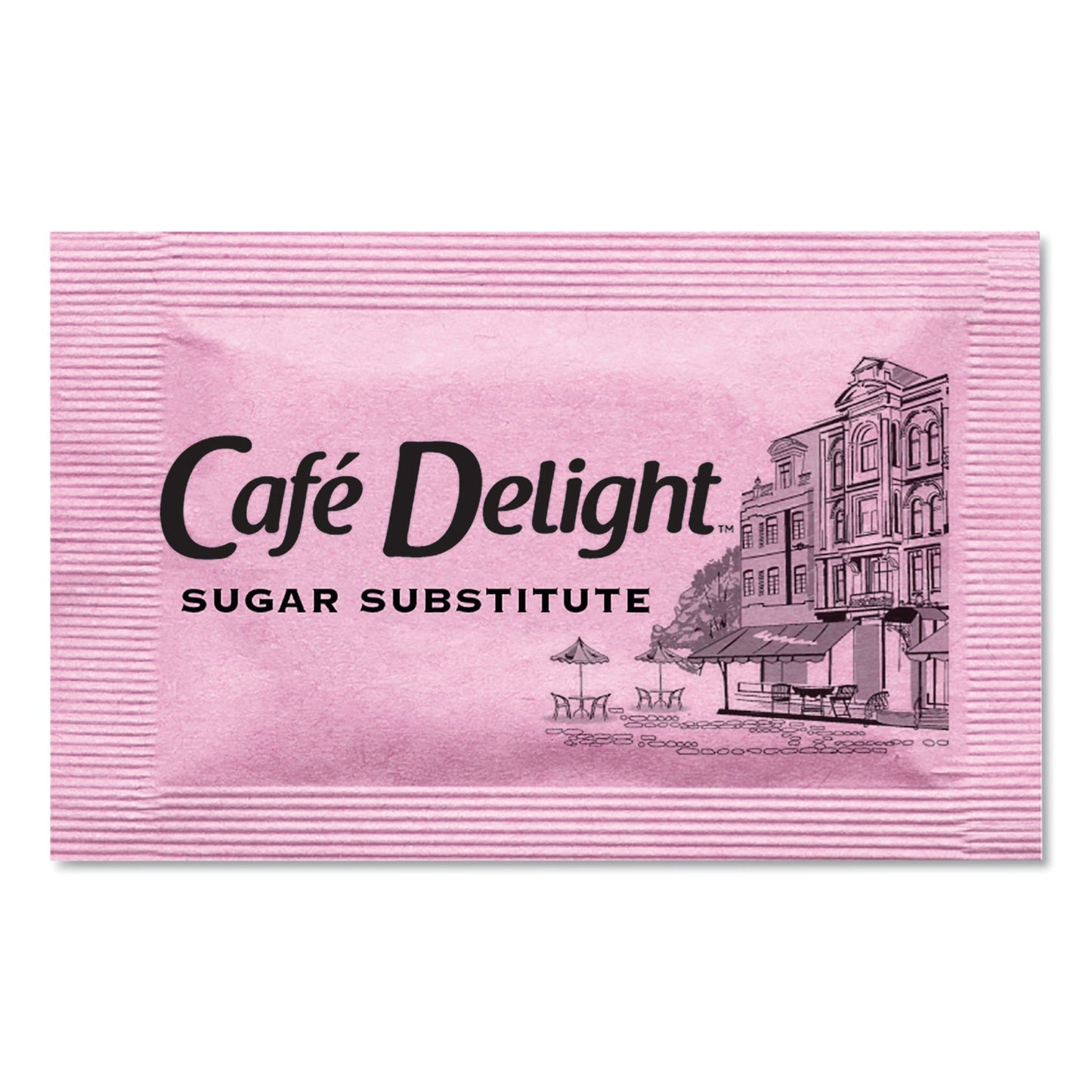 Café Delight Pink Sweetener Packets, 0.08 g Packet, 2000 Packets/Box - themonogram manor