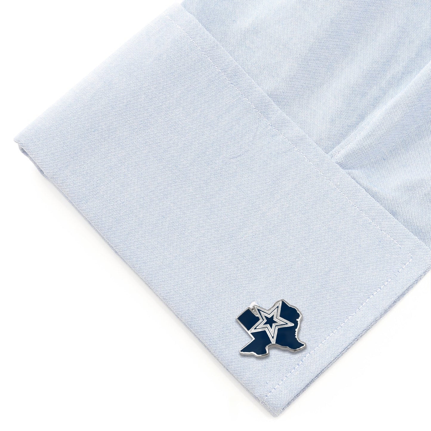 NFL Dallas Cowboys State Shaped Cufflinks - themonogram manor