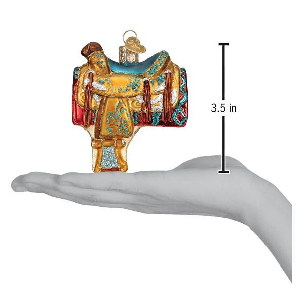 Western Saddle Ornament - themonogram manor
