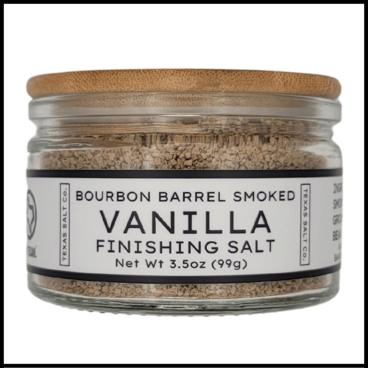 Bourbon Barrel Smoked Vanilla Finishing Salt - themonogram manor