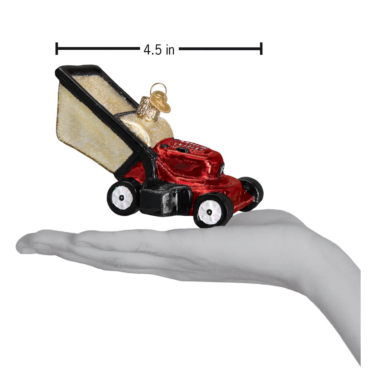 Lawn Mower Ornament - #themonogram manor #