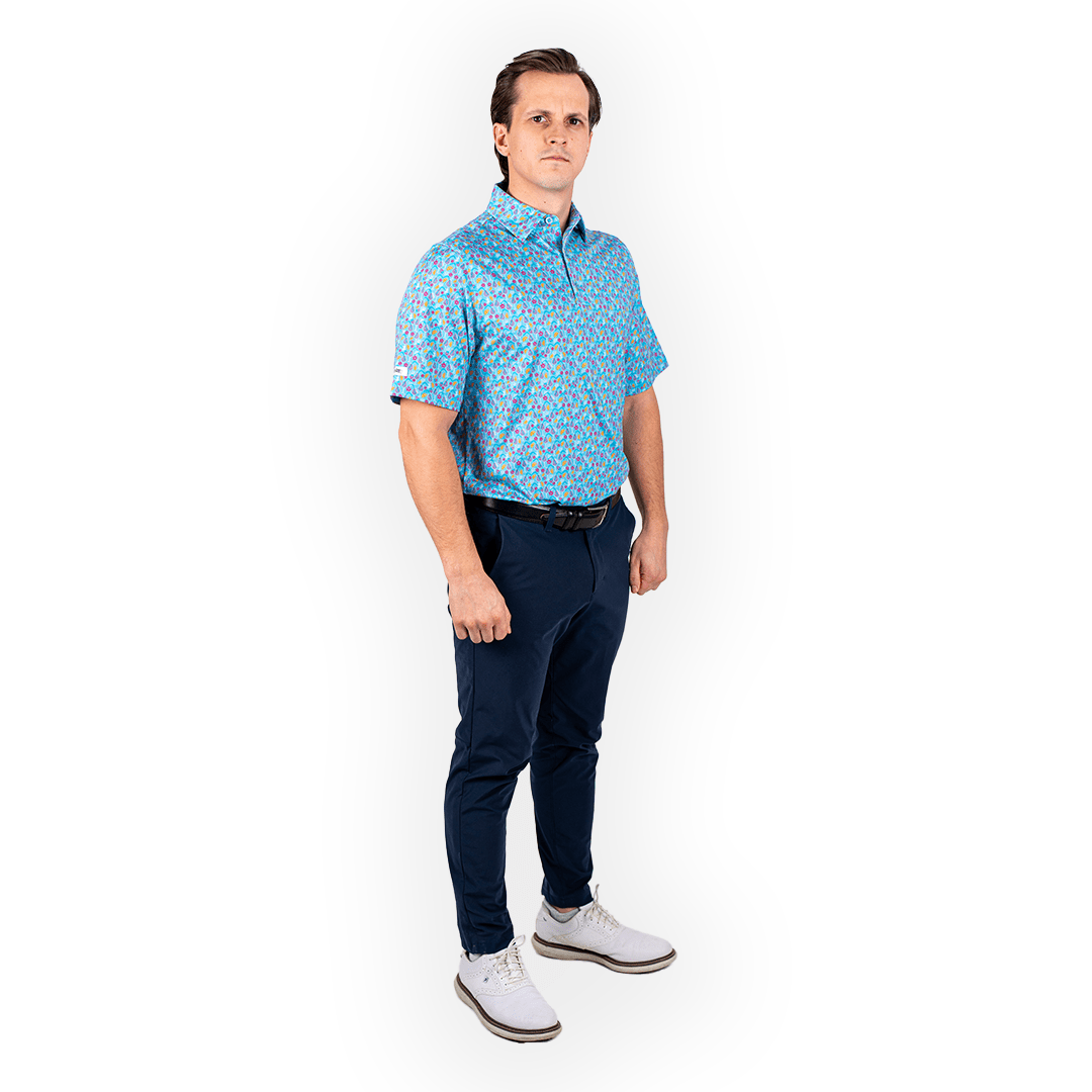 Time to Par/Tee Men's Polo - themonogram manor