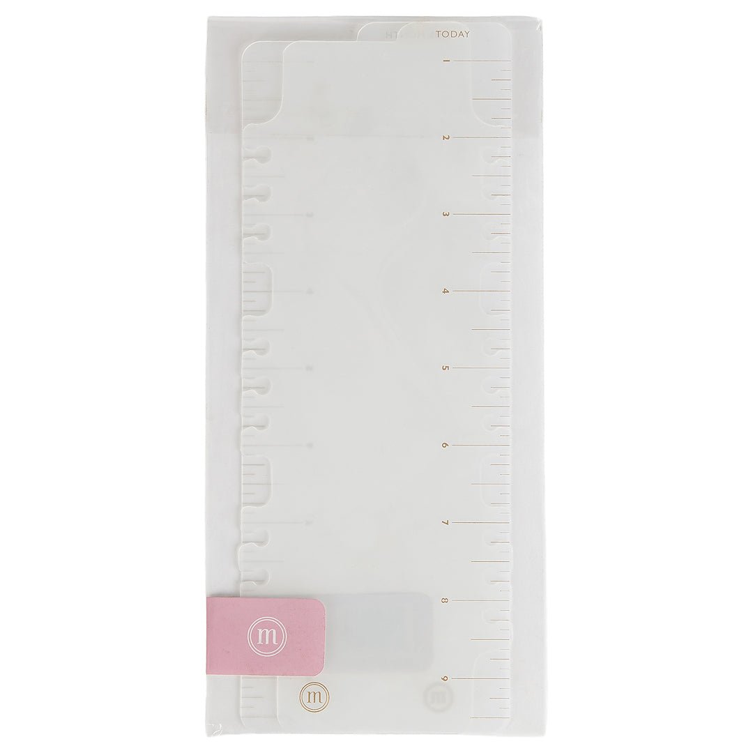 Snap - In Bookmarks for Spiral Planners (2 Pack) - themonogram manor