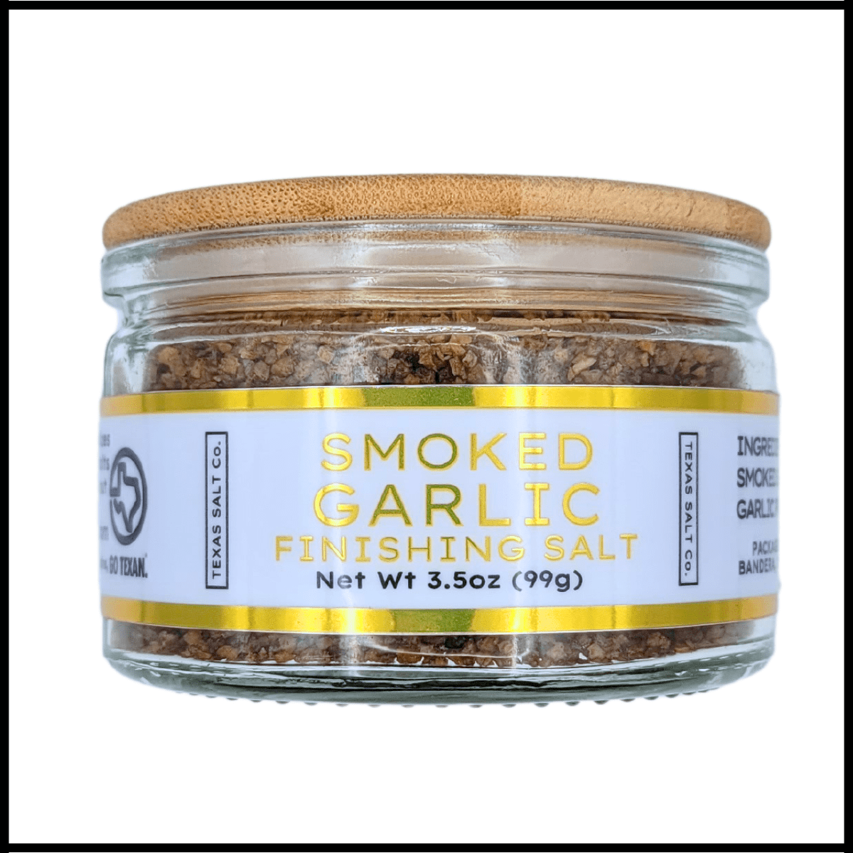 Smoked Garlic Finishing Salt - themonogram manor