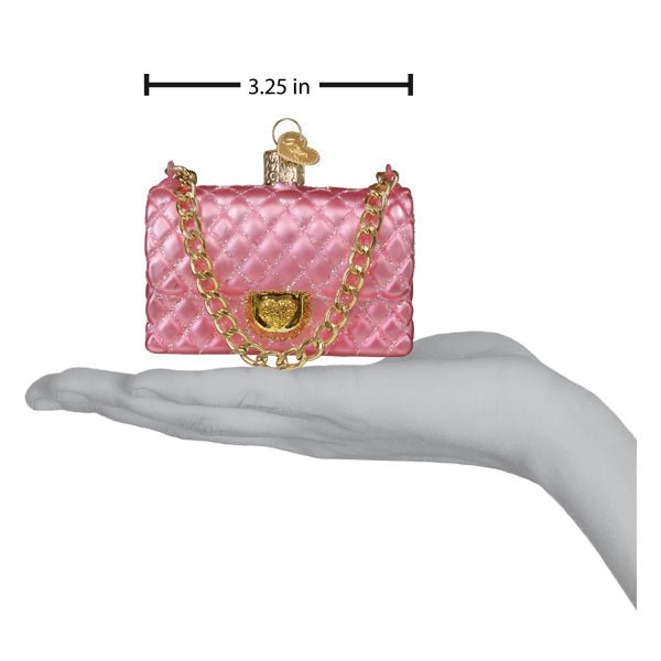 Quilted Purse Ornament - themonogram manor