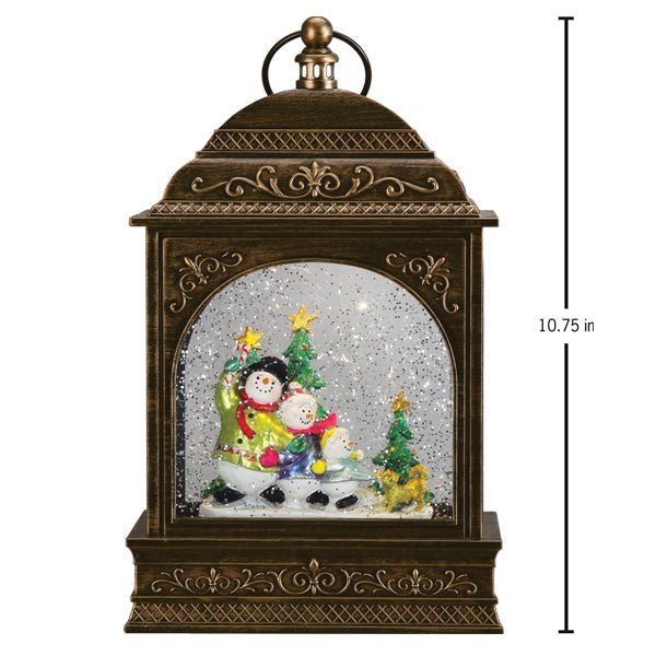 Snow Family Lantern - themonogram manor